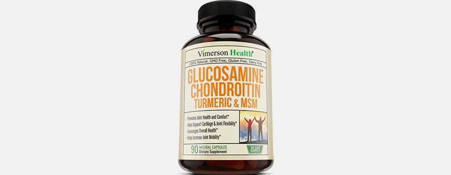 Vimerson Health Glucosamine Chondroitin, Turmeric & MSM