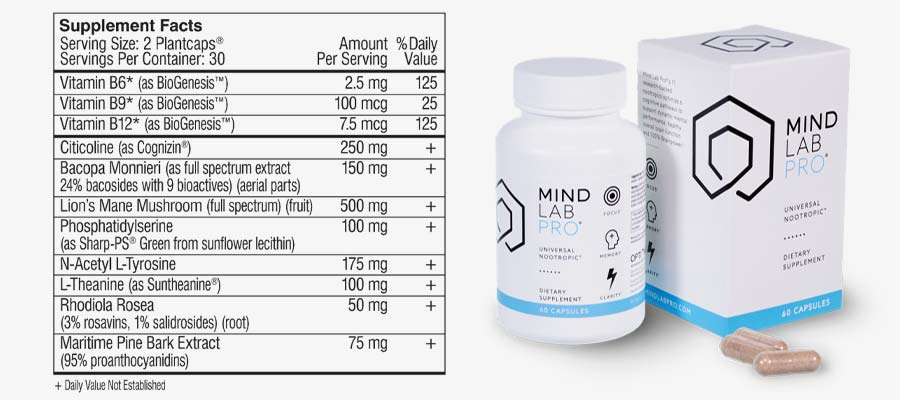 Mind Lab Pro: Review The Universal Nootropic Brainpower Pill